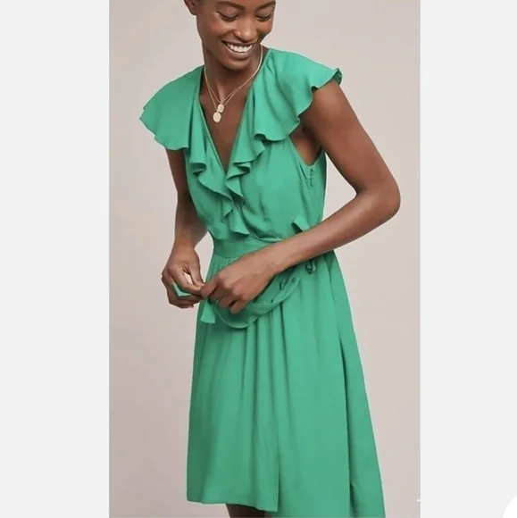 Anthropologie Rosalia wrap dress - Picture 2 of 8